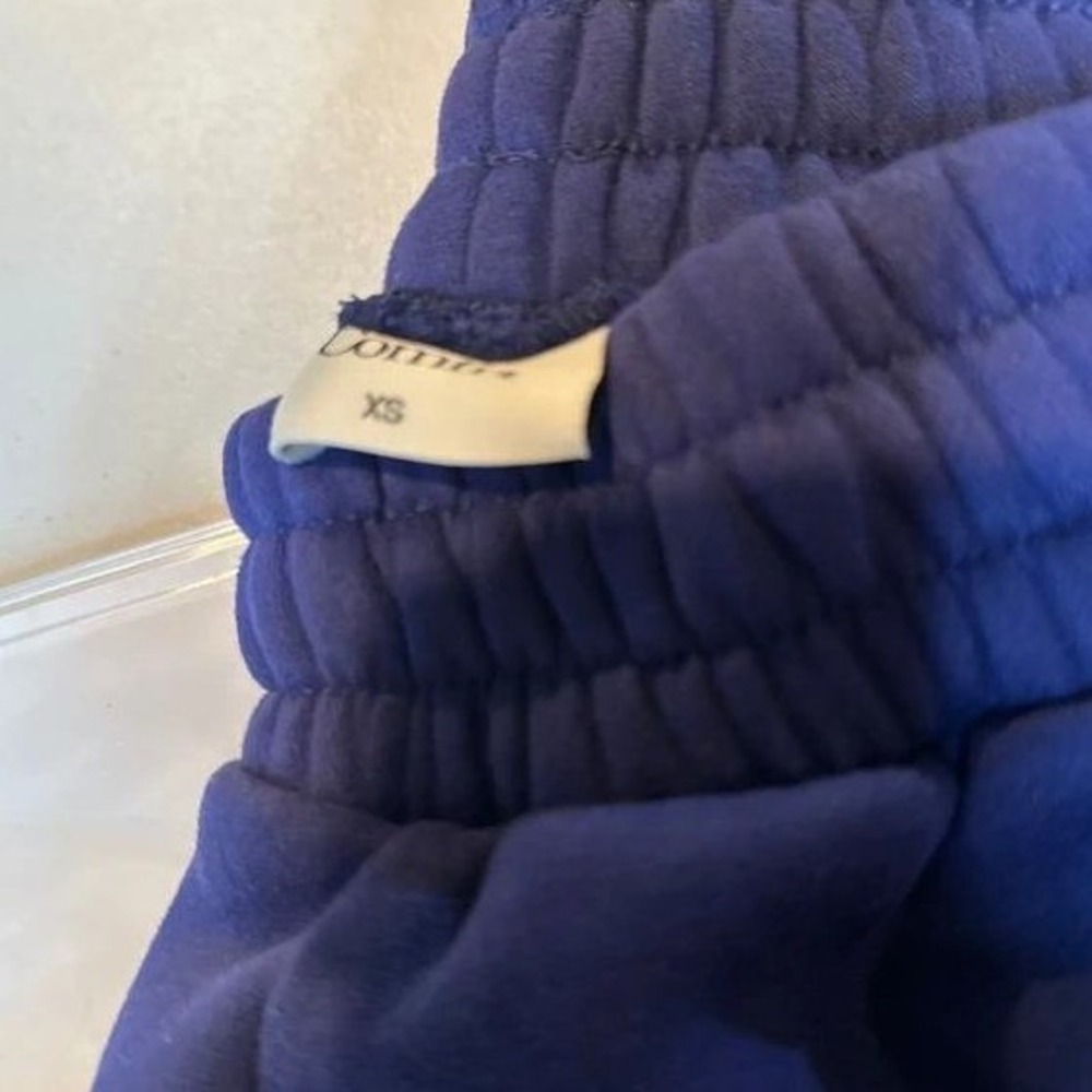 Comfrt Signature Sweatpants Womens XS Indigo NWT Limited Edition Cuffed Joggers - Picture 4 of 4